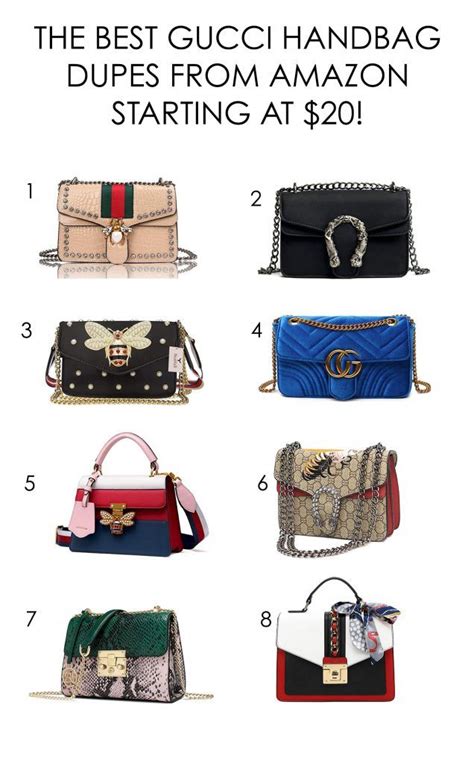 bag dupes on amazon|best gucci dupes on amazon.